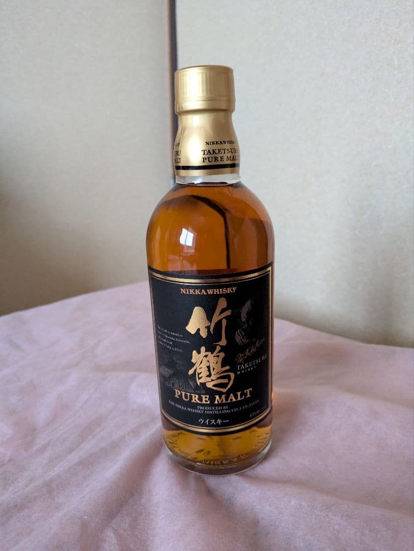 古酒 NIKKA WHISKY 竹鶴 ピュアモルト旧ラベル 500ml
