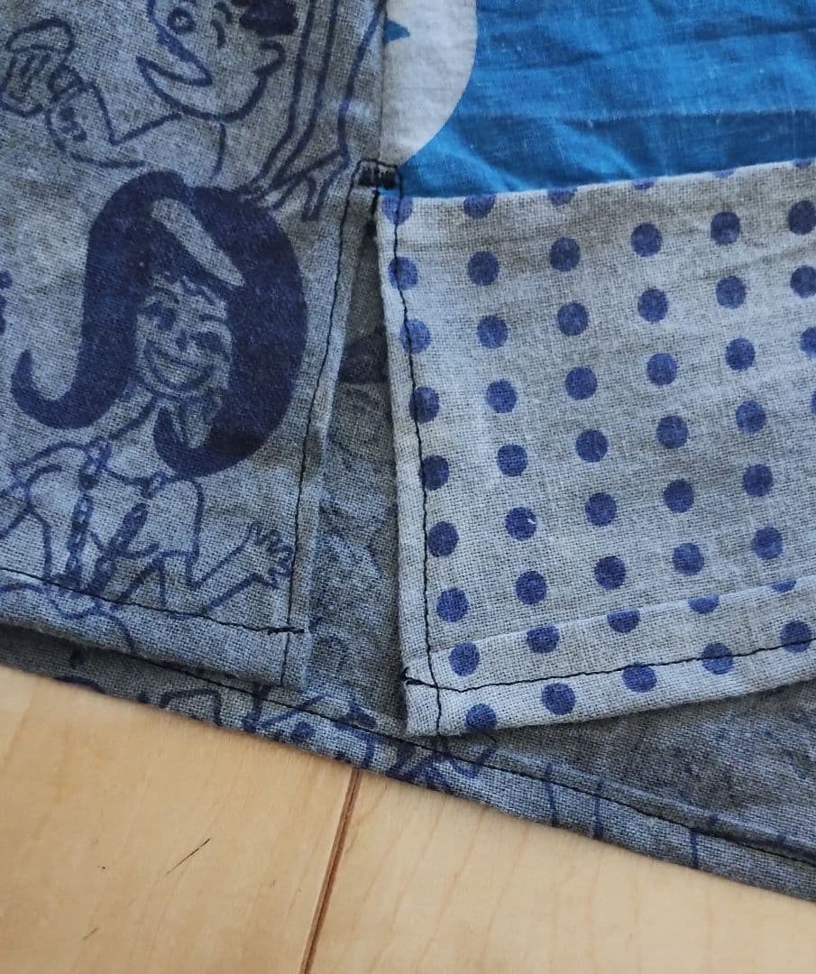 か　手ぬぐい　チュニック