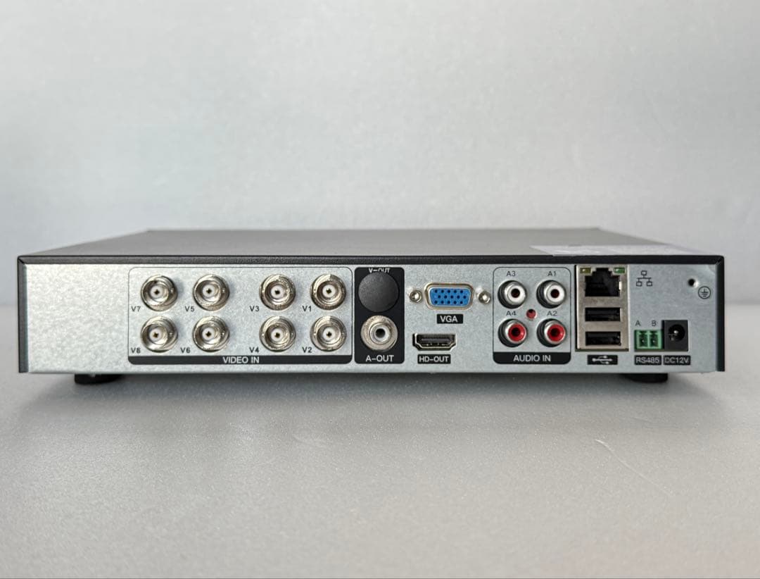 防犯カメラ主装置/日本企業8CH入力/➕おまけ