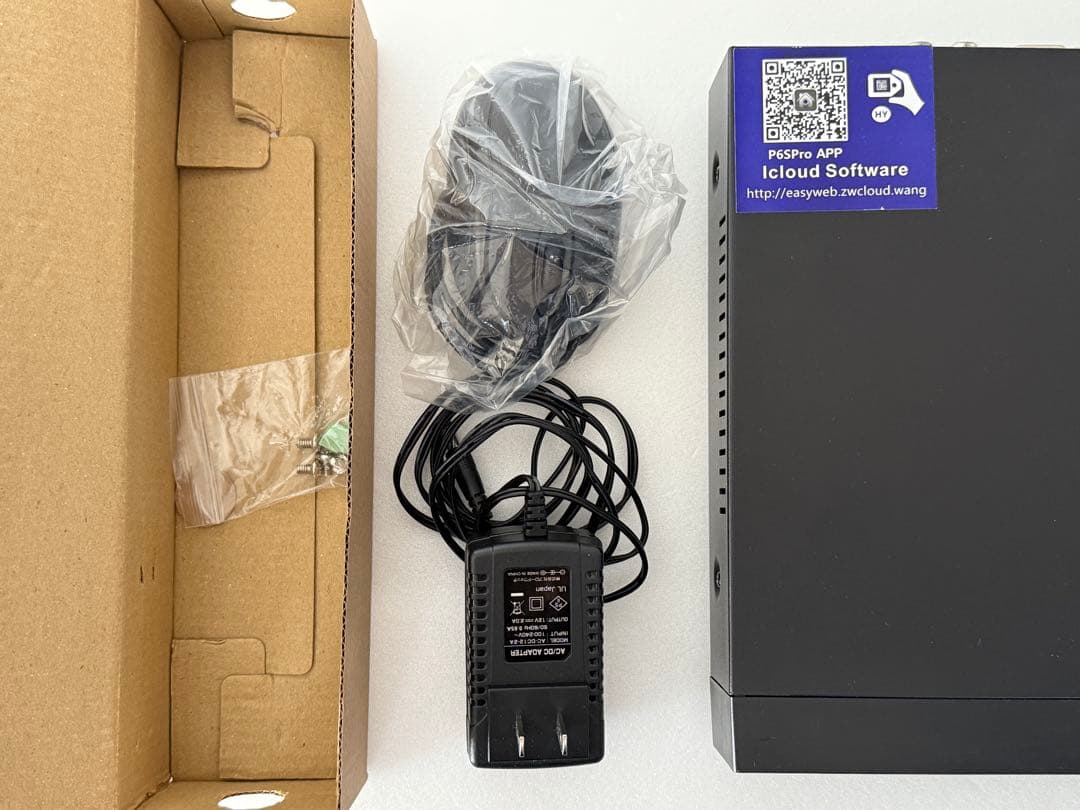 防犯カメラ主装置/日本企業8CH入力/➕おまけ