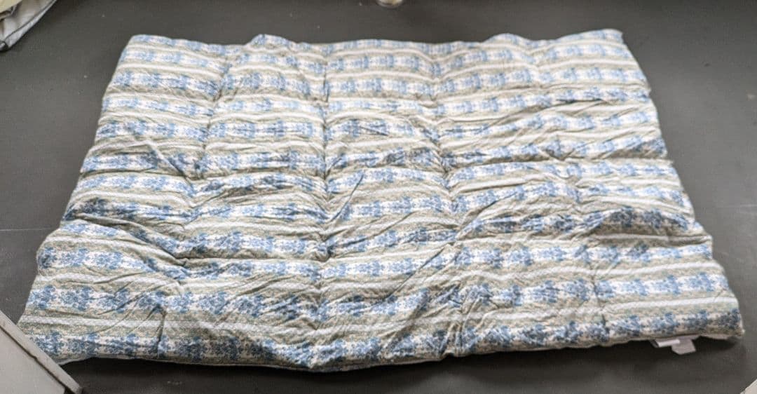 高級グースダウン羽毛 花柄シングルサイズ掛け布団