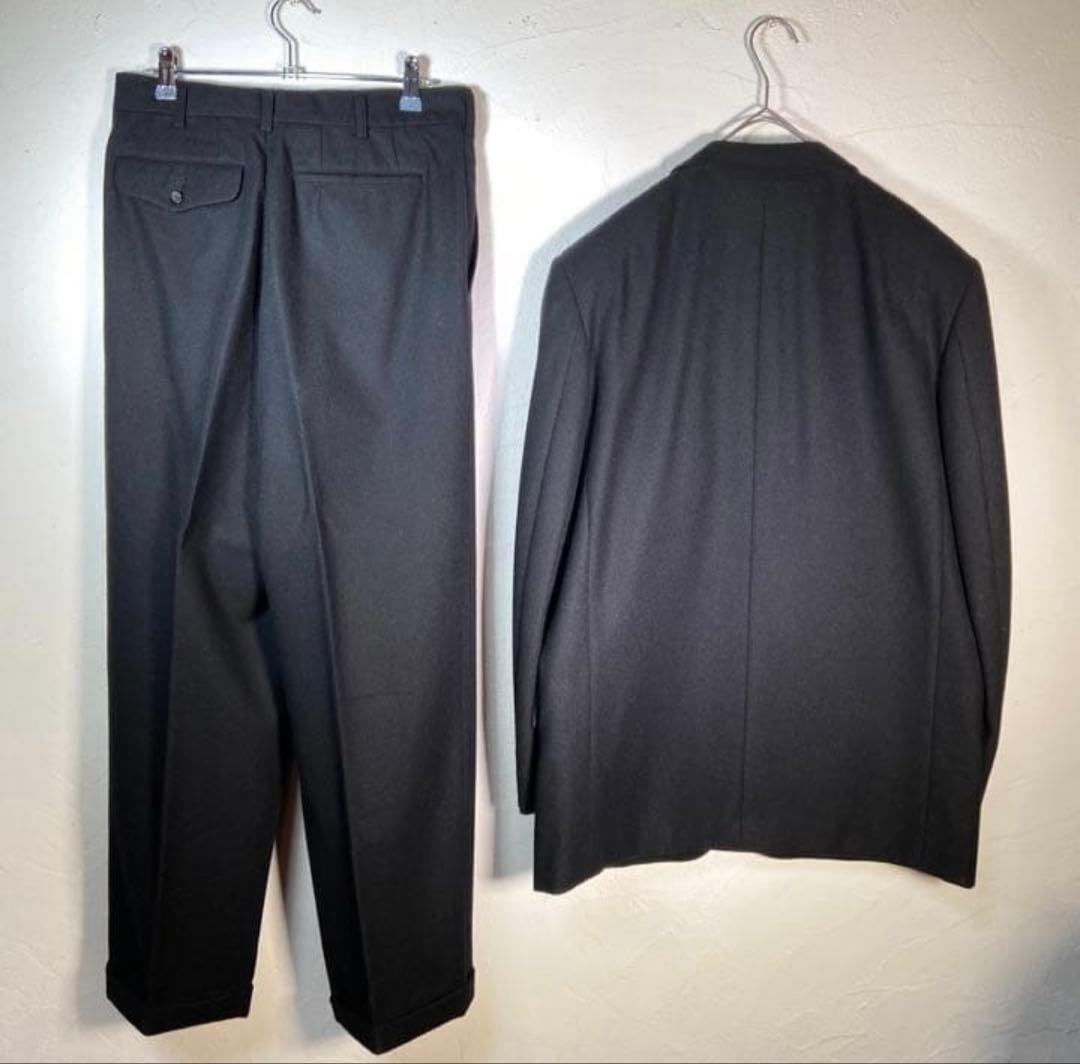 コムデギャルソンオム　ウールセットアップ　ブラック　ヴィンテージ　AD1988