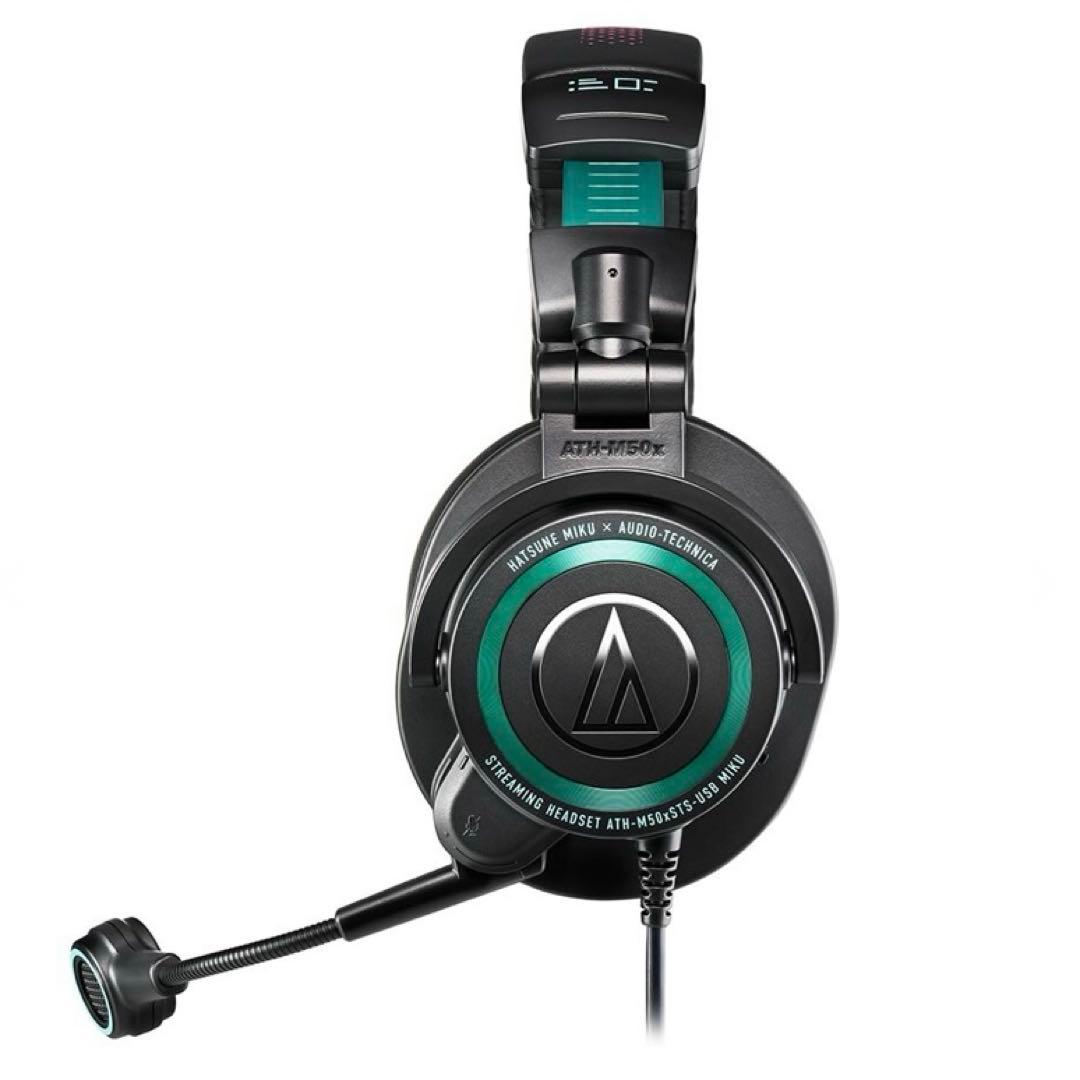 ATH-M50xSTS-USB MIKU オーディオテクニカ×初音ミク