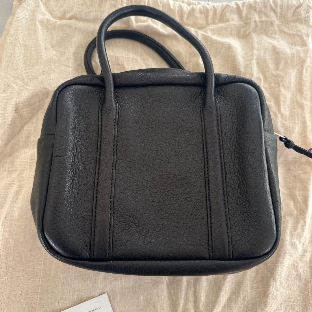 Aeta DA105 SQUARE BOSTON S ブラック バッグ 美品