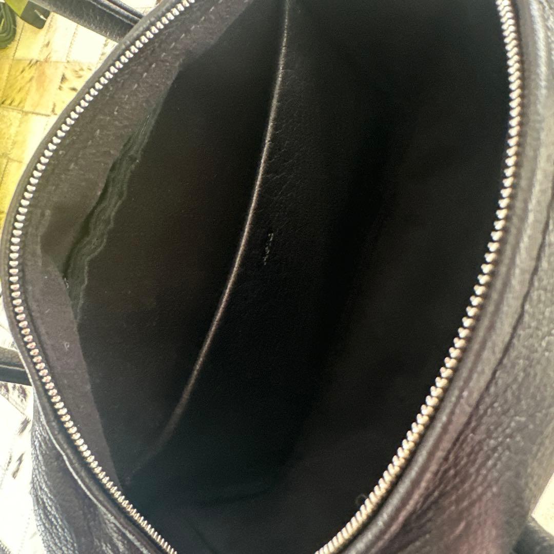 Aeta DA105 SQUARE BOSTON S ブラック バッグ 美品