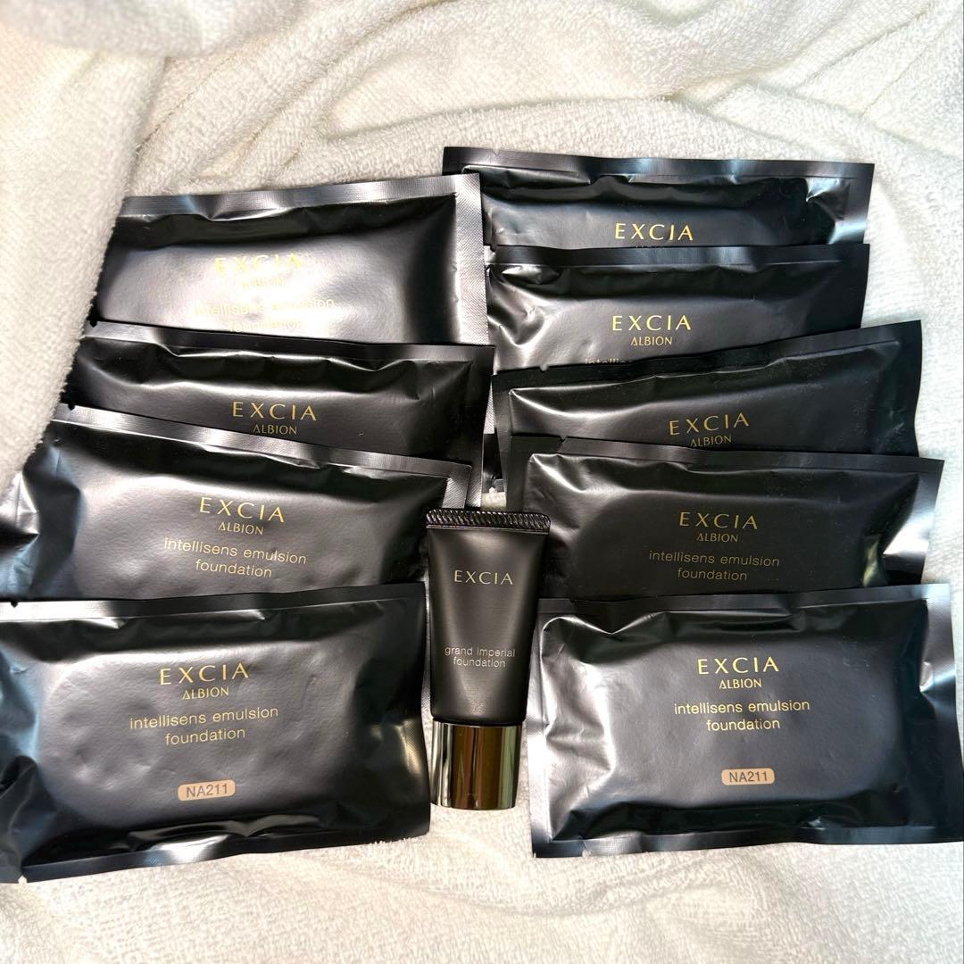 EXCIA ファンデーション トライアルセット 9パック
