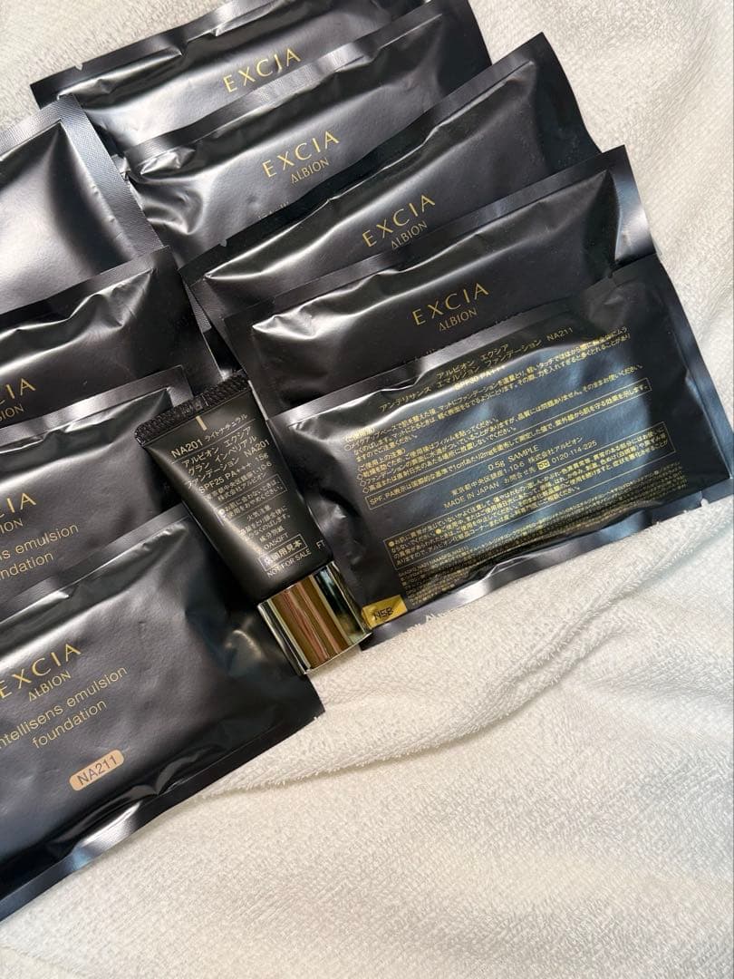 EXCIA ファンデーション トライアルセット 9パック
