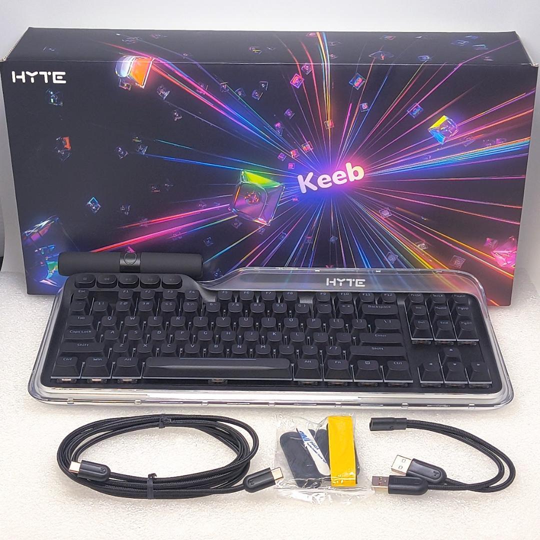 【美品】HYTE Keeb TKL テンキーレス メカニカルキーボード