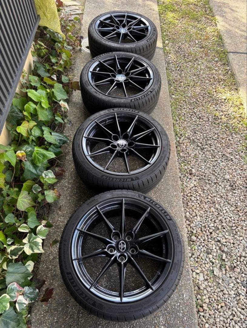 GRヤリス RZ ハイパフォーマンス 純正 BBS タイヤホイール4本セット
