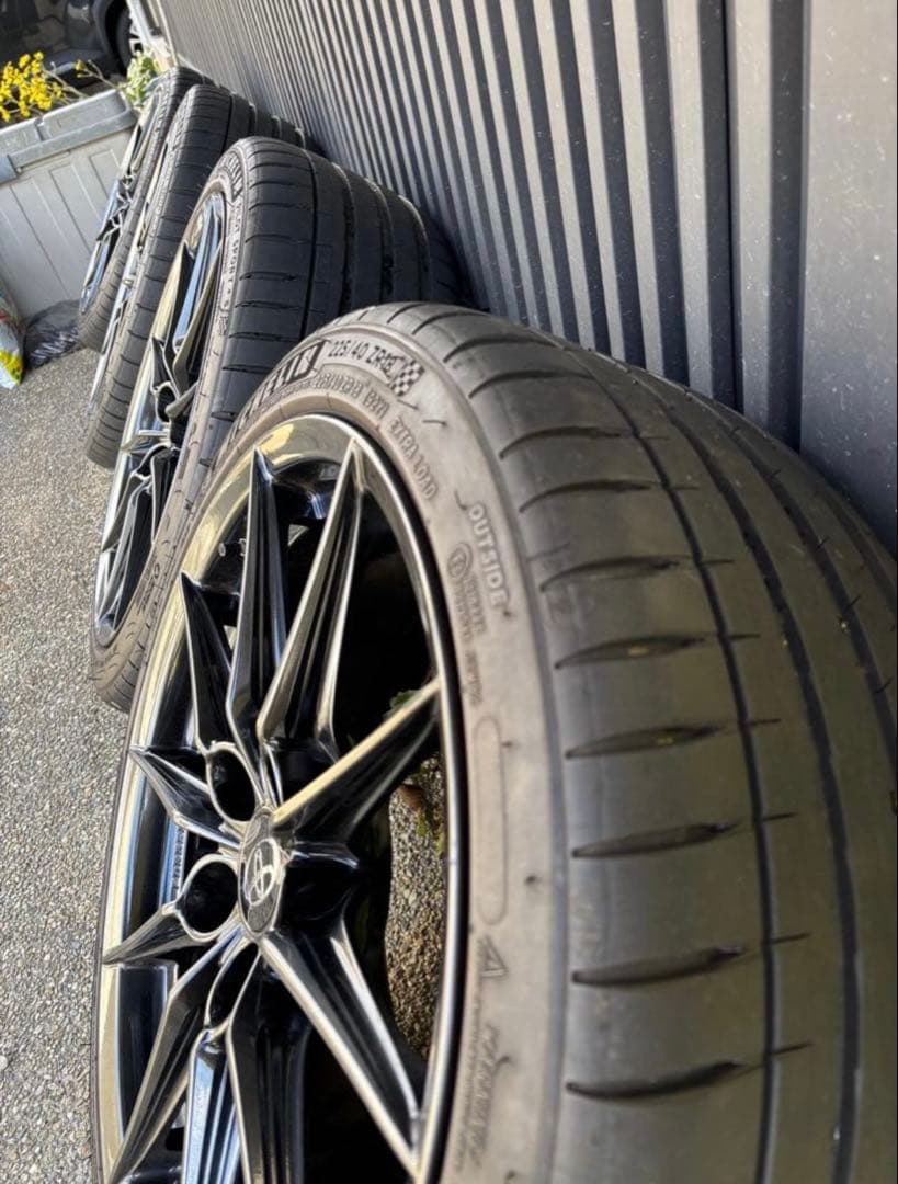 GRヤリス RZ ハイパフォーマンス 純正 BBS タイヤホイール4本セット