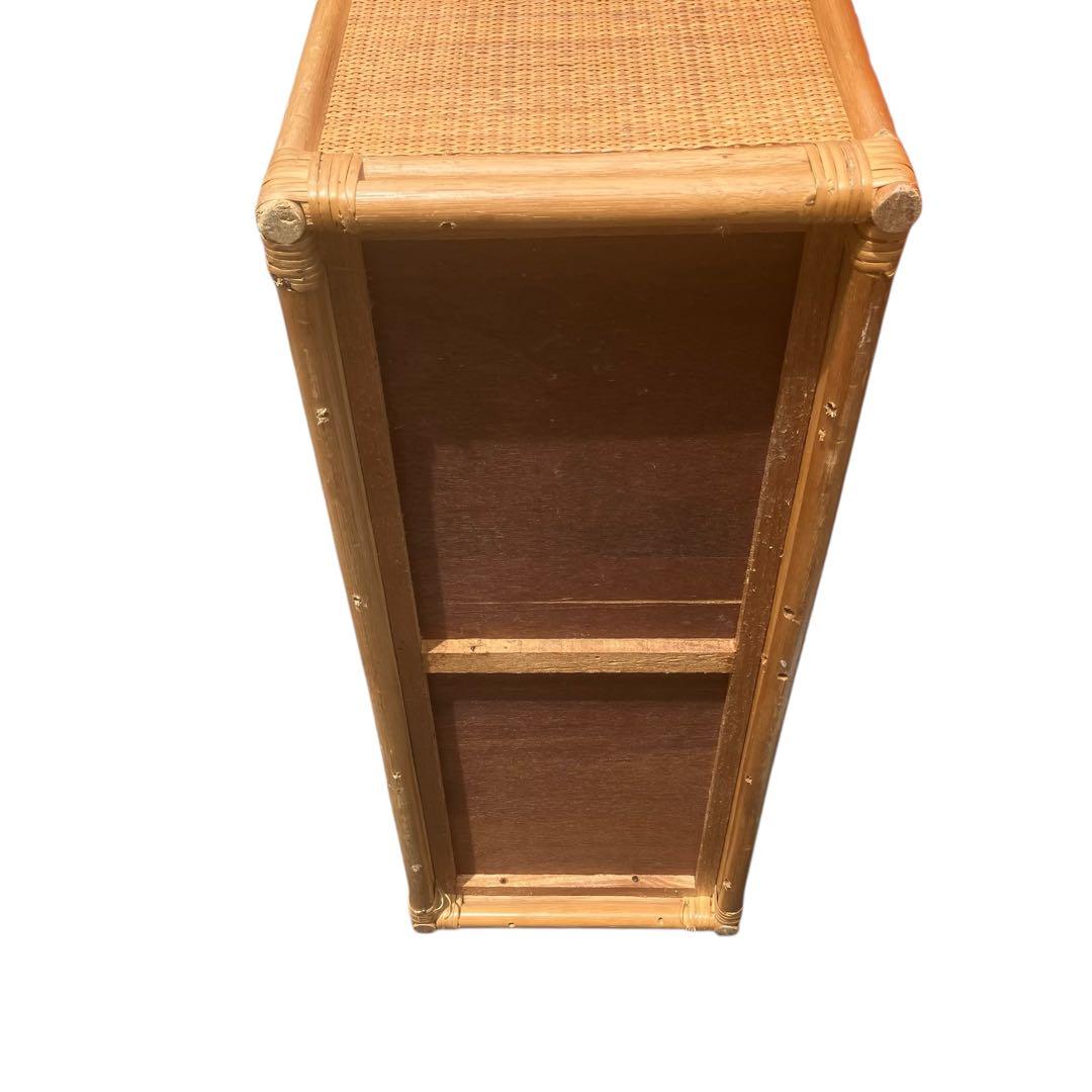 ラタンチェスト タンス　籐 ベンチ ビンテージ家具