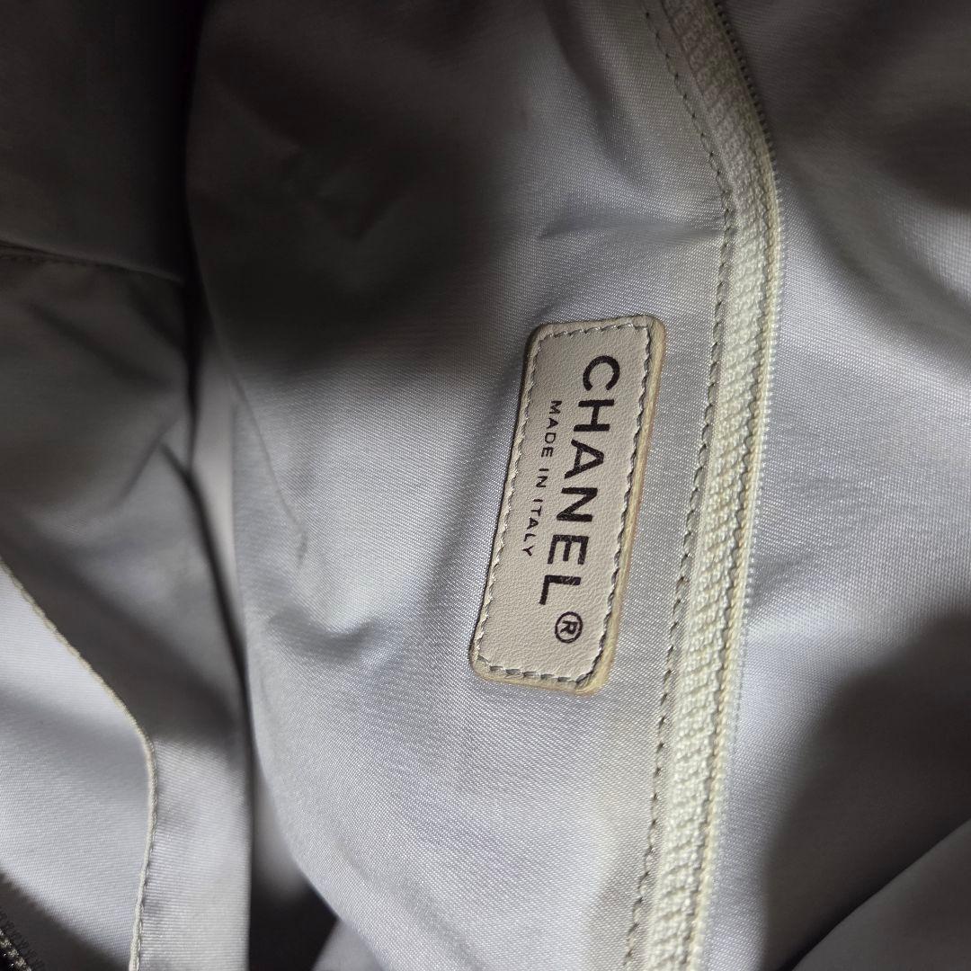 CHANEL パリビアリッツGM トートバック コーティングキャンバス