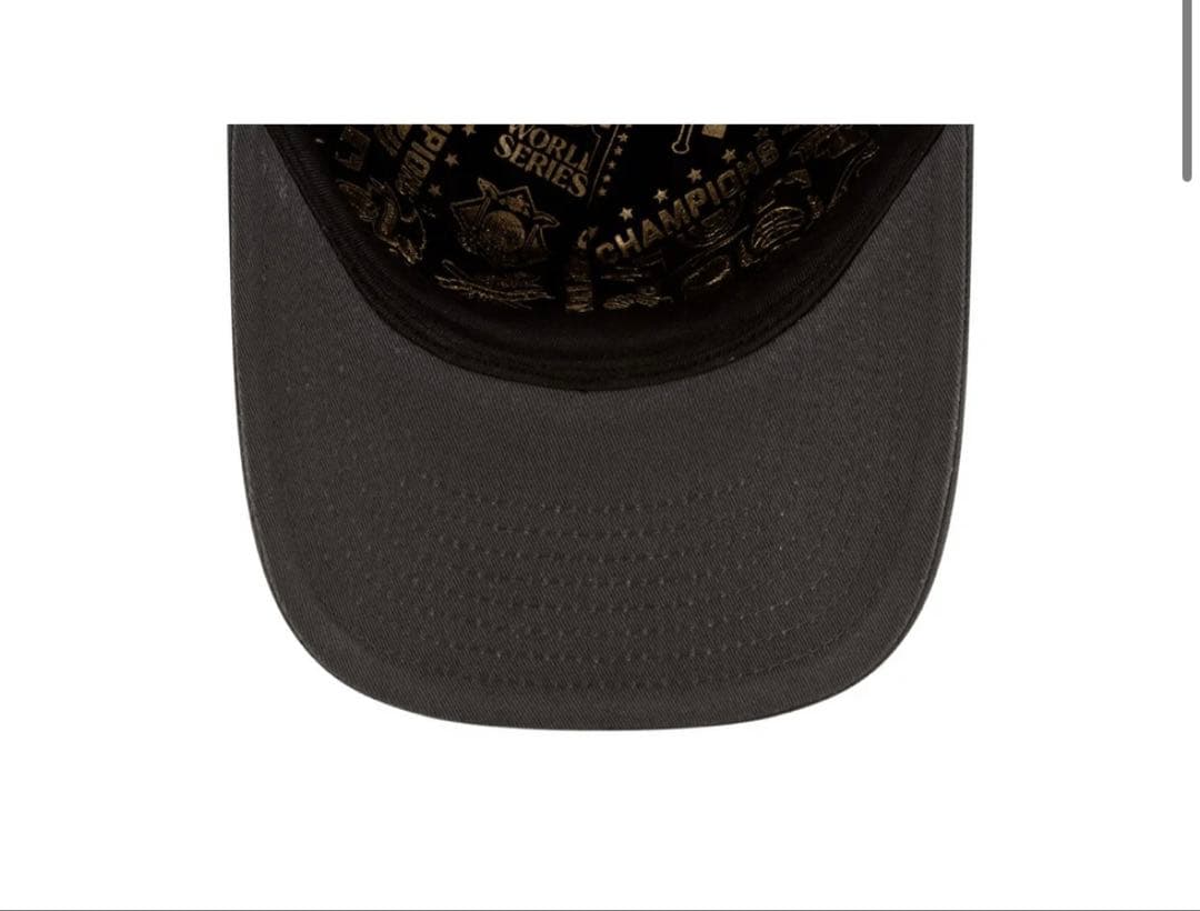 ドジャース　2025 ワールドチャンピオン　パレード　選手着用　キャップ　新品