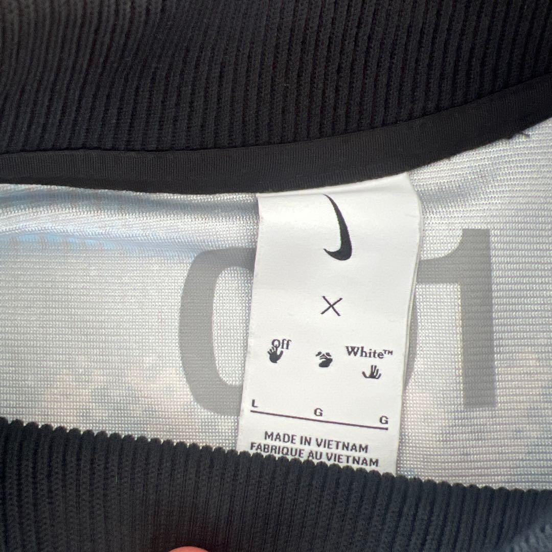 試着のみ　Nike Off-White ゲームシャツ