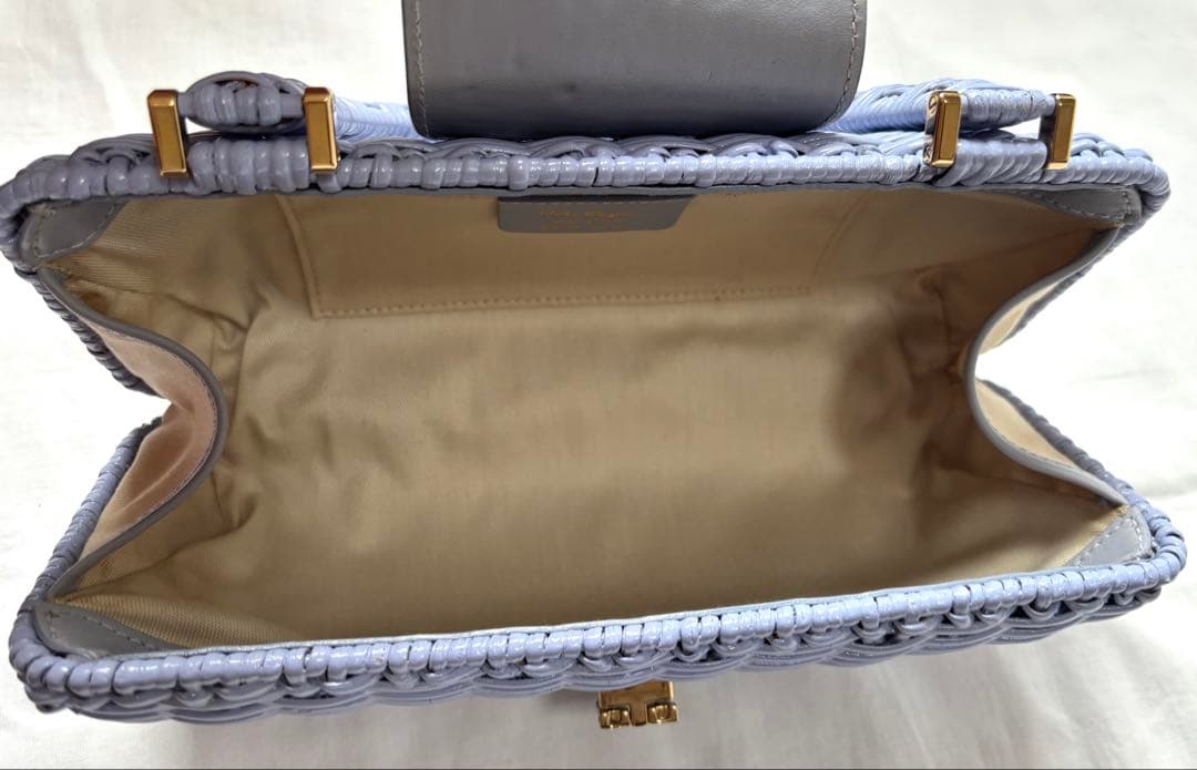 【Salvatore Ferragamo】 フェラガモ ミニ かごバッグ