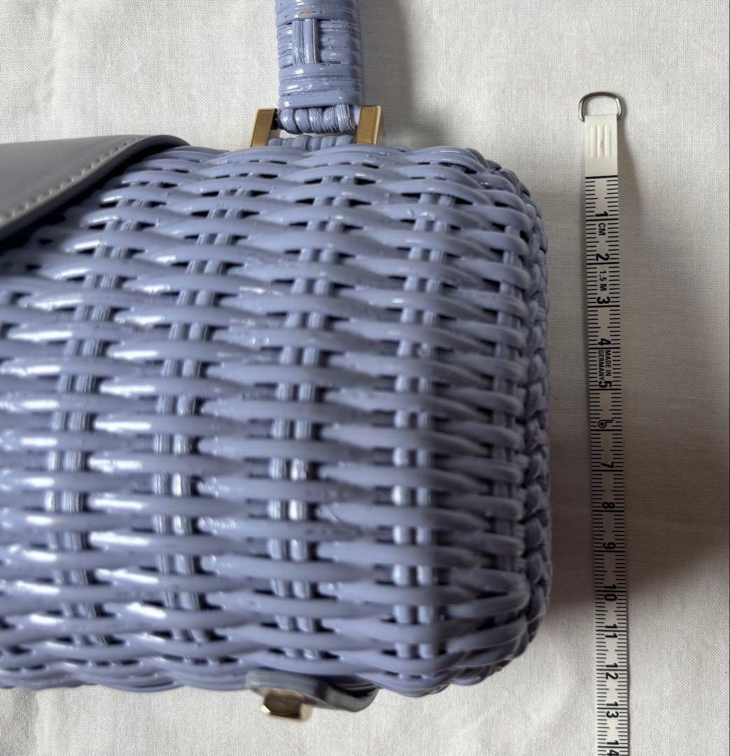 【Salvatore Ferragamo】 フェラガモ ミニ かごバッグ