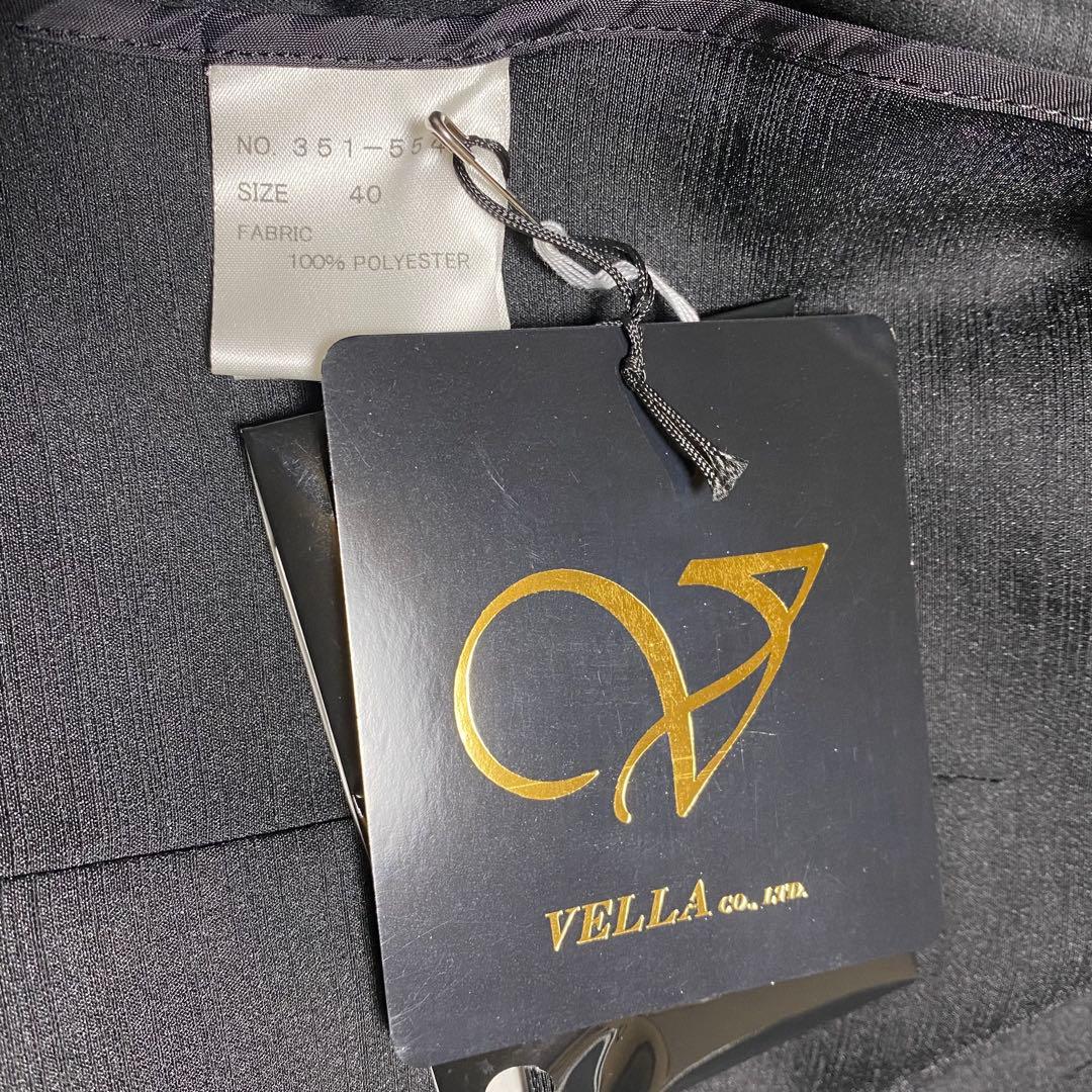 ★【新品タグ付】定価11万円 VELLA テーラードジャケット シースルー 40