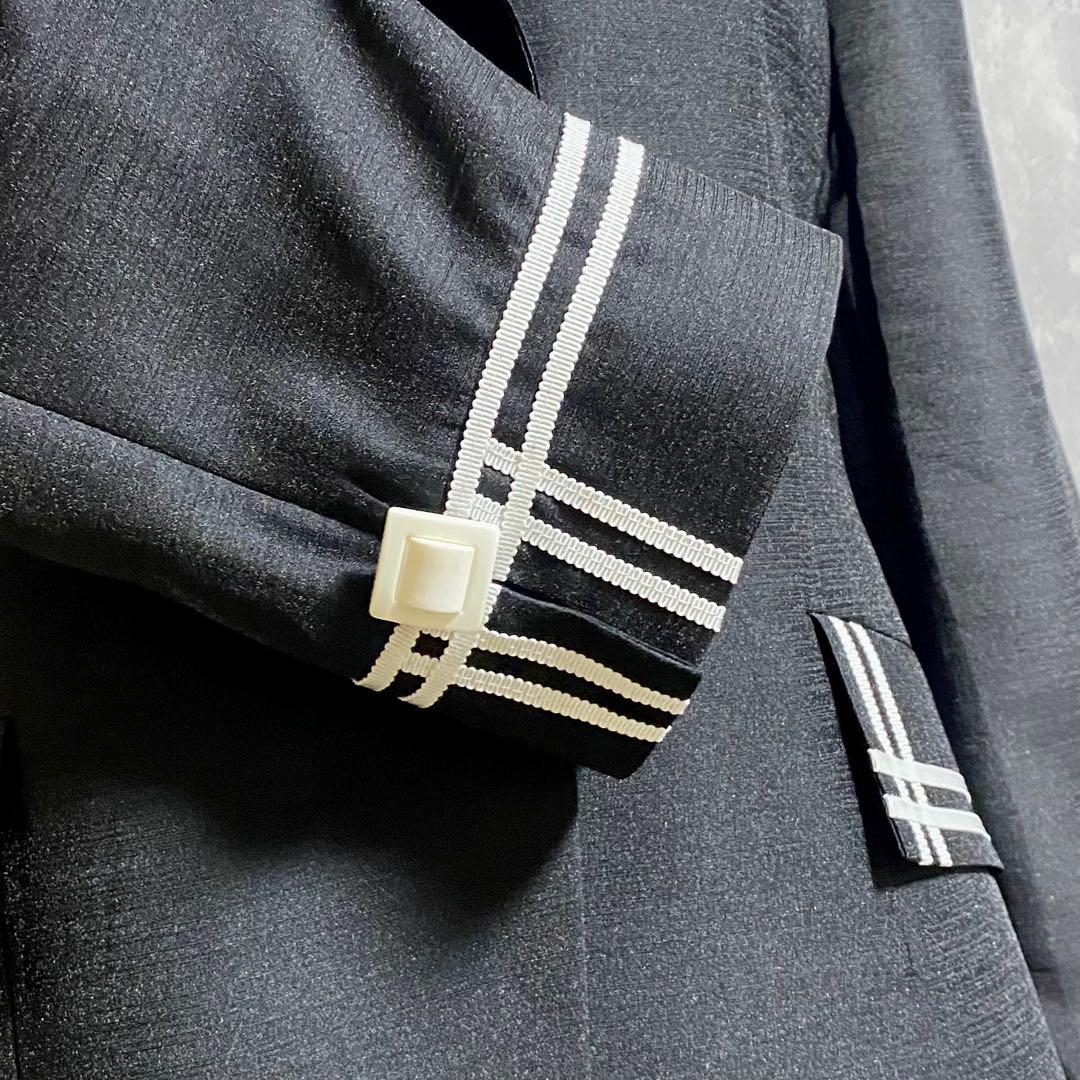 ★【新品タグ付】定価11万円 VELLA テーラードジャケット シースルー 40