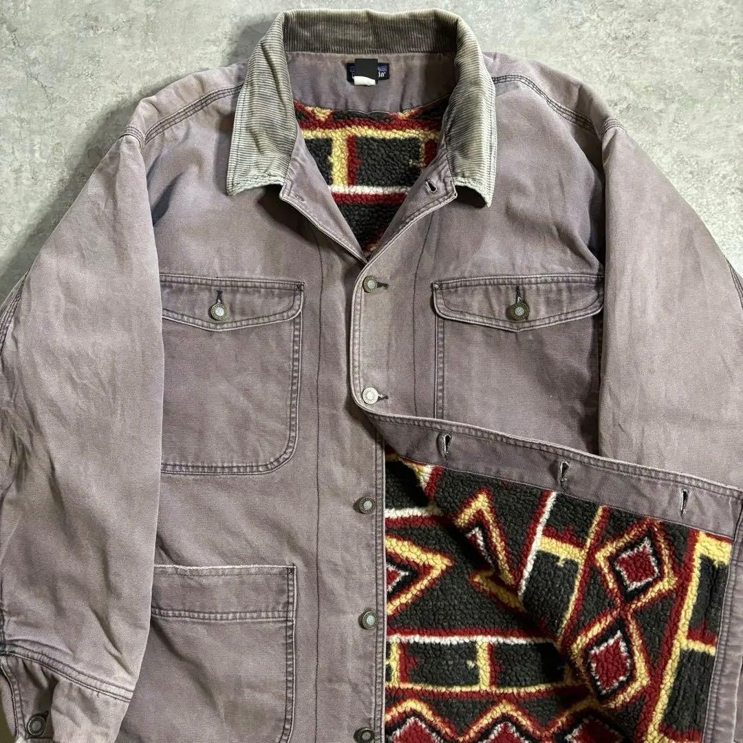 神フェード 90s patagoniaパタゴニア ヌエボレンジコート アステカ柄
