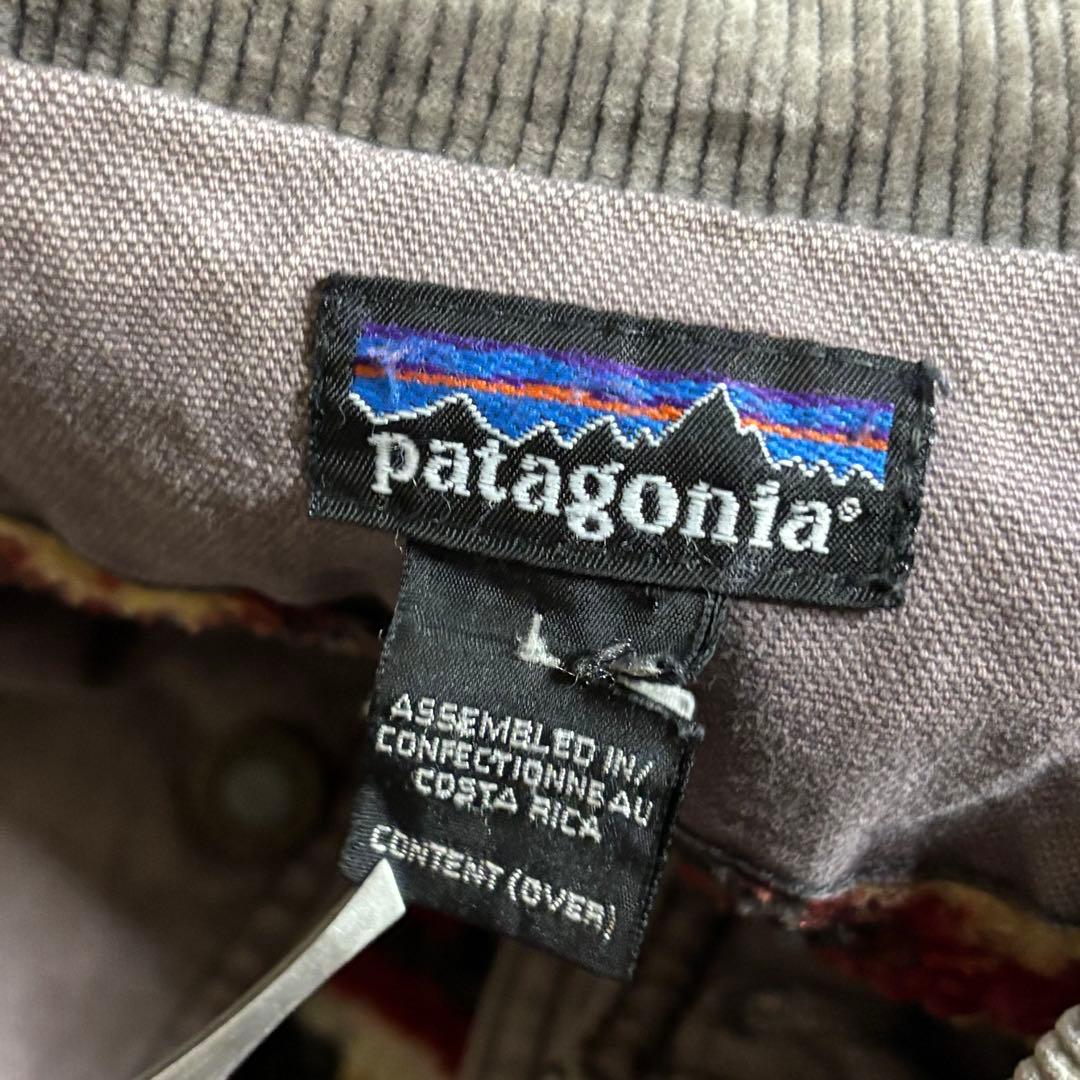 神フェード 90s patagoniaパタゴニア ヌエボレンジコート アステカ柄