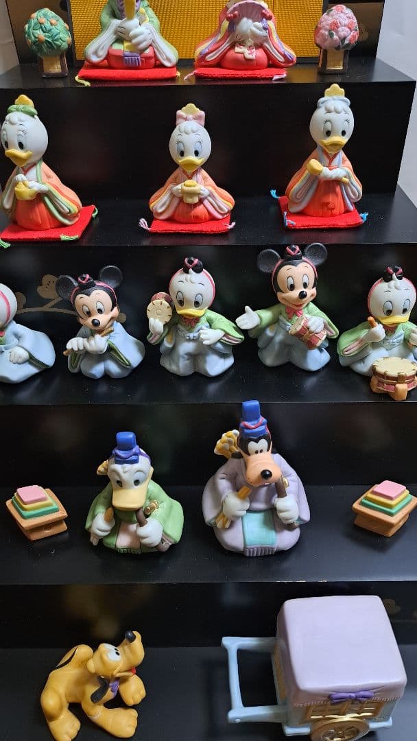 チップとデールもいます　ディズニー　雛人形　5段飾り　お雛様　ひな祭り