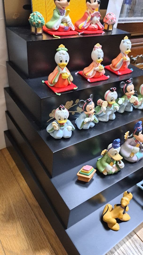 チップとデールもいます　ディズニー　雛人形　5段飾り　お雛様　ひな祭り