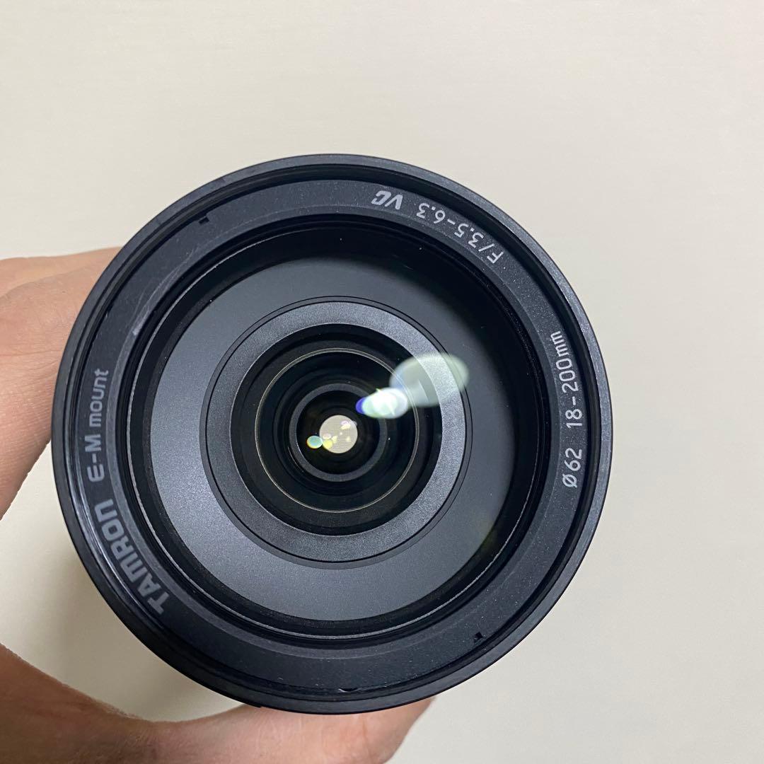 希少Tamron 18-200mm Canon EF-M用高倍率ズーム 動作良好
