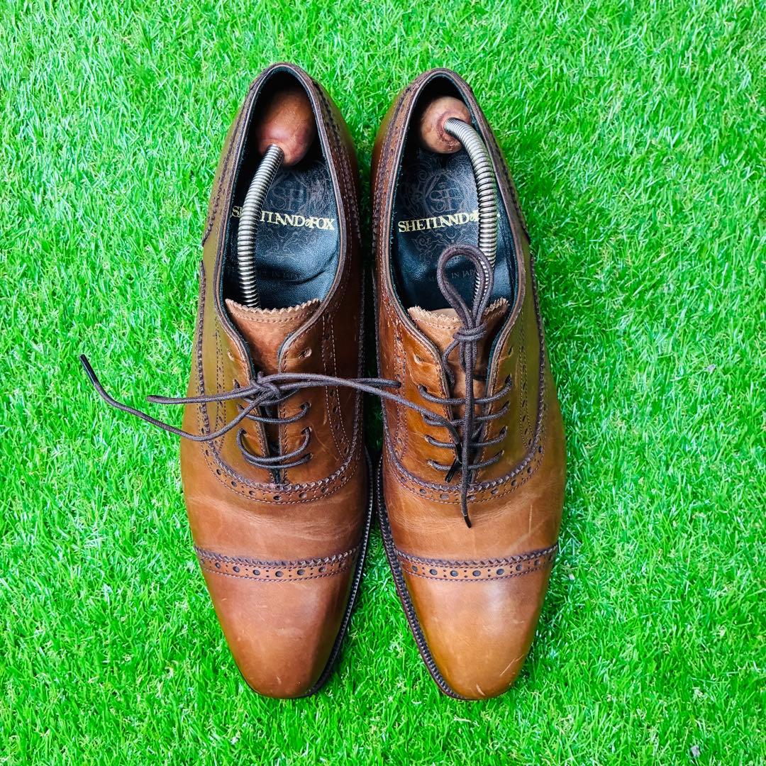 【REGAL最高級ライン】SHETLANDFOX 革靴 内羽根 6½(25)
