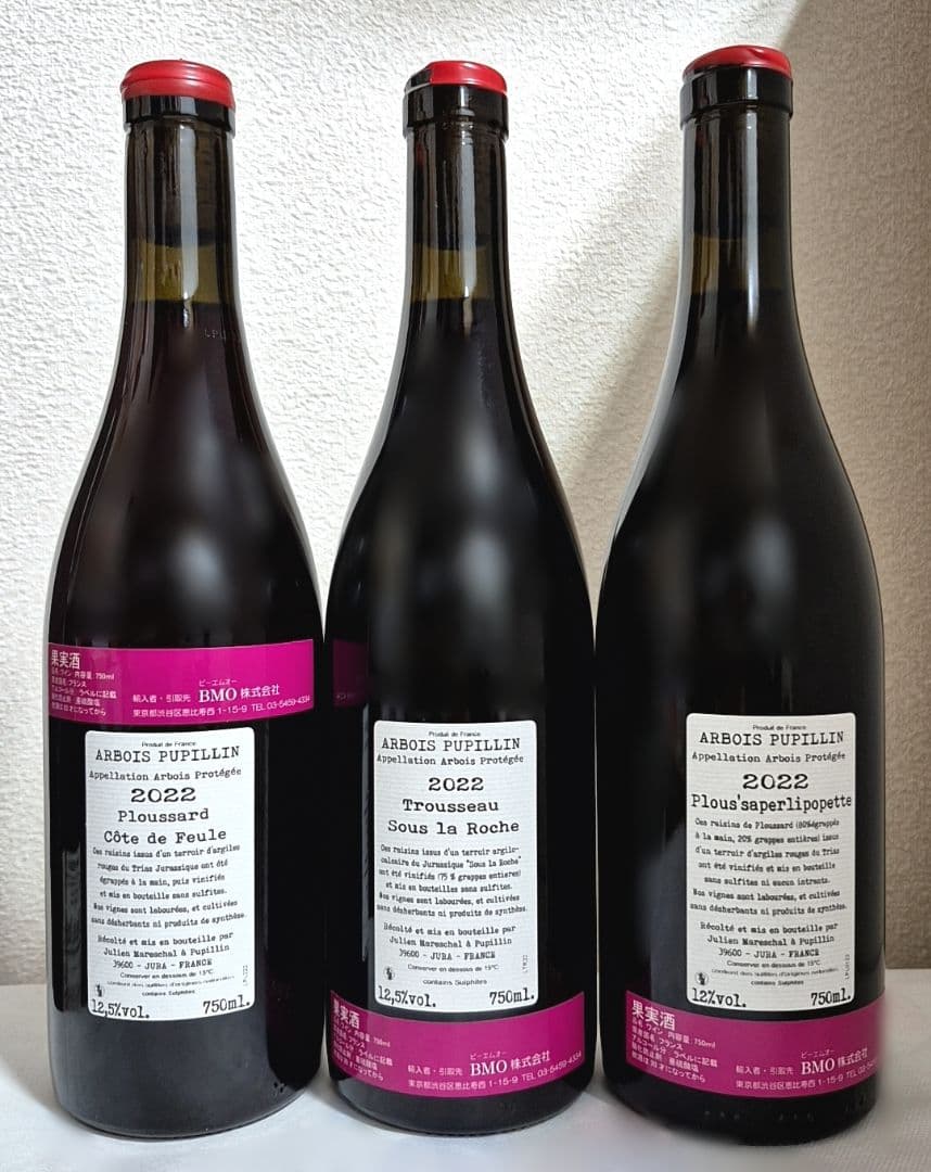 自然派ワイン ５本セット （ステファン・ティソ 他）