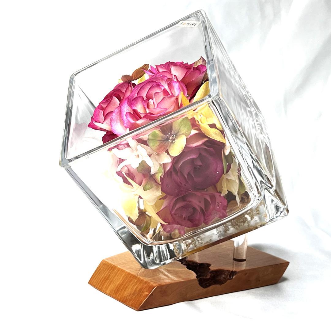 ガラス　花瓶　キューブ　16個　フラワーベース　 ＜日本製＞