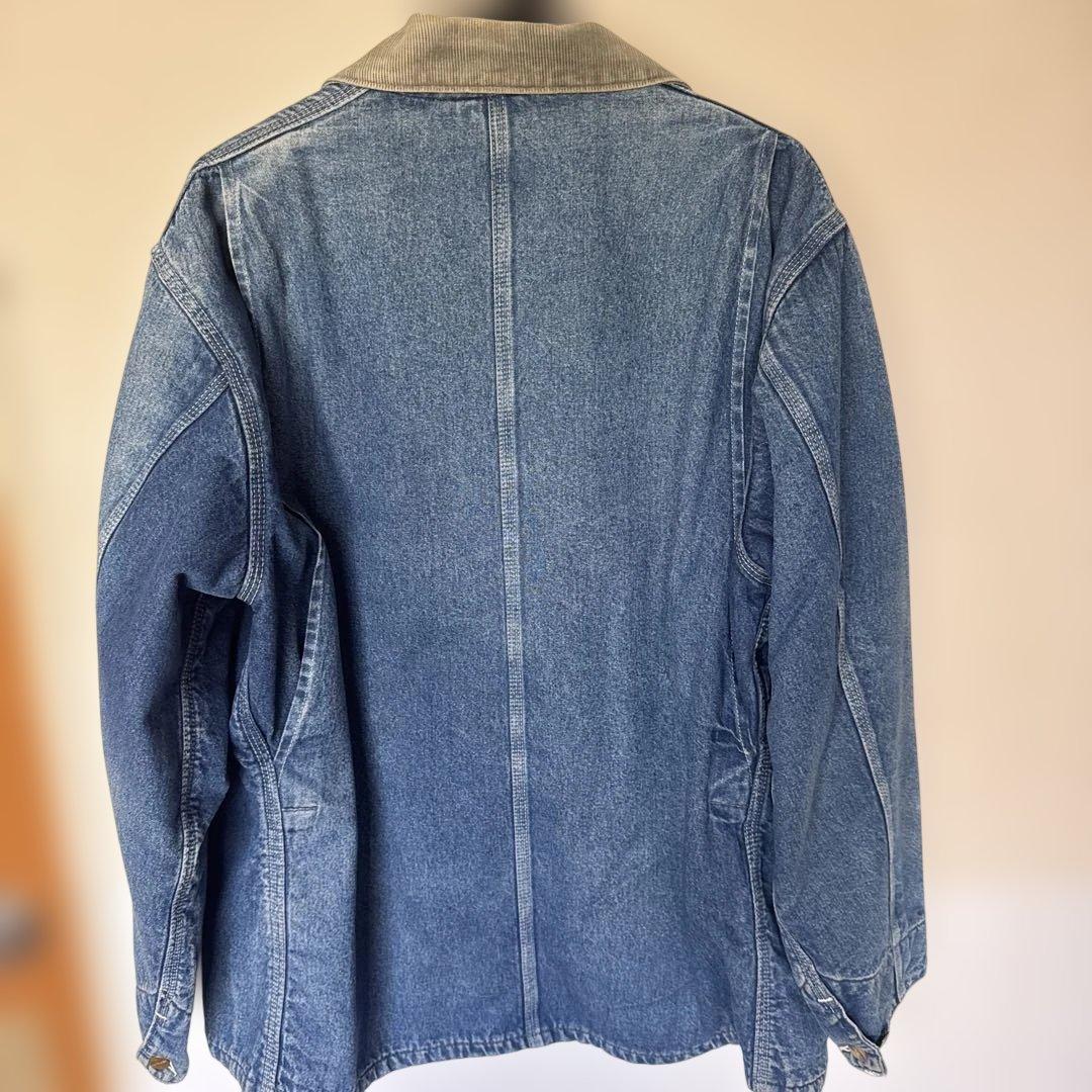 Carhartt デニムカバーオールXL