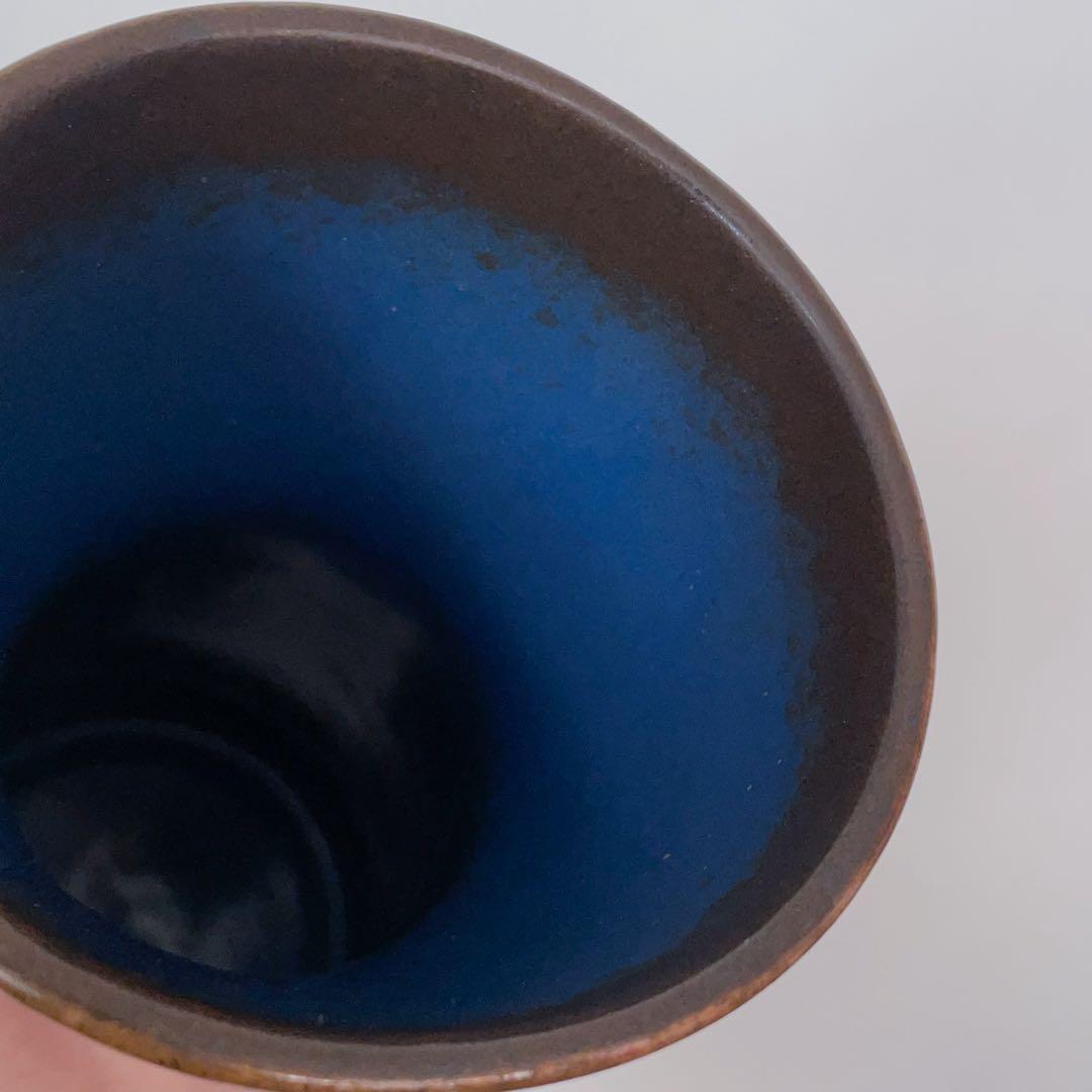 【東ドイツ Strehla大きな花瓶】fat lavaミッドセンチュリー 297