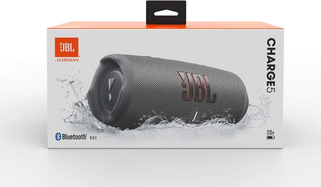 JBL Charge 5 ワイヤレススピーカー グレー