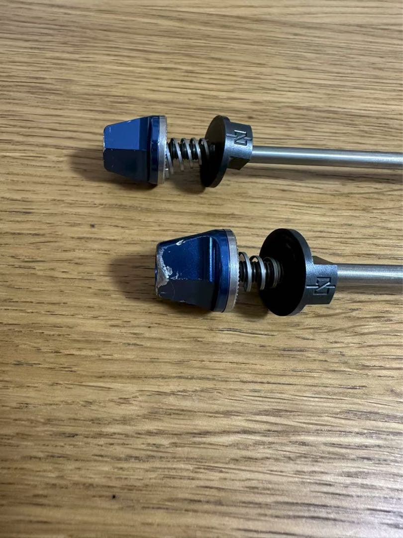 SALSA Flip-Offs スキュワー チタンシャフト ブルー 2mm