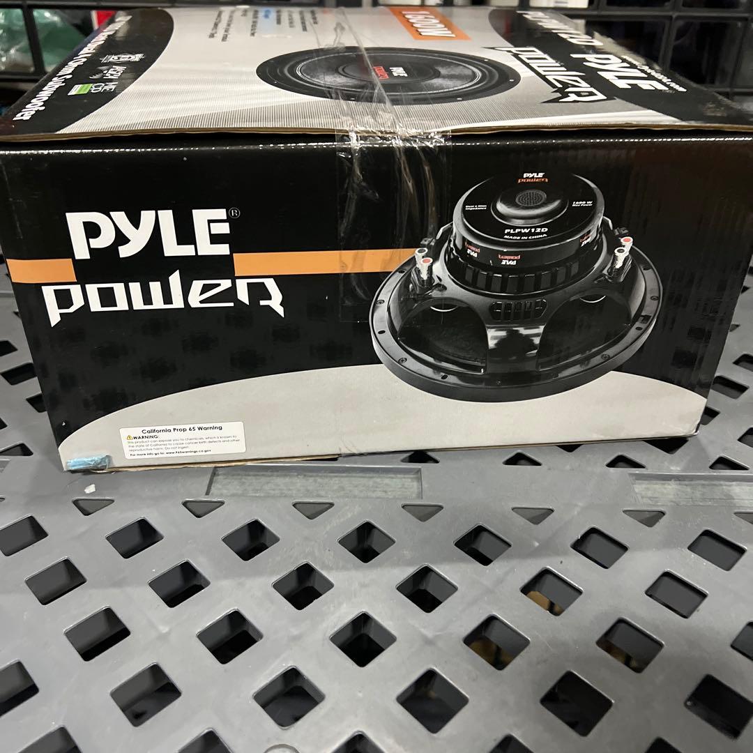 Pyle 12インチ サブウーファー PLPW12D