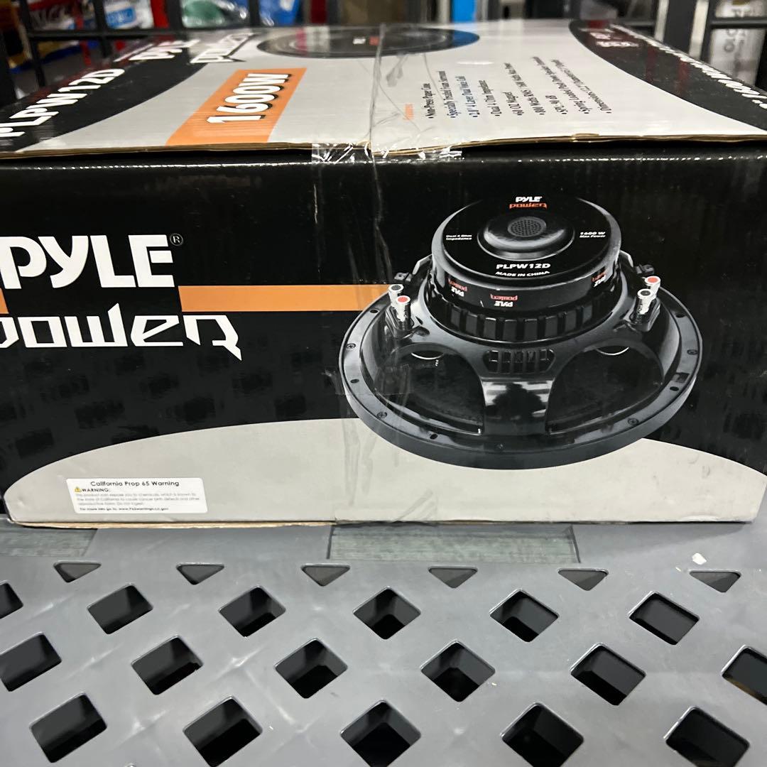 Pyle 12インチ サブウーファー PLPW12D