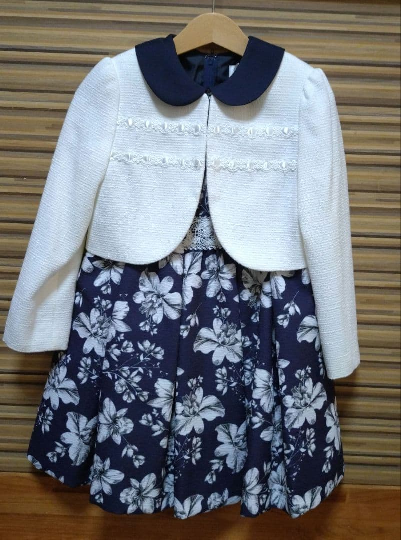 CHOPIN ショパン フォーマル　ワンピース　スーツ 120　入学式　七五三