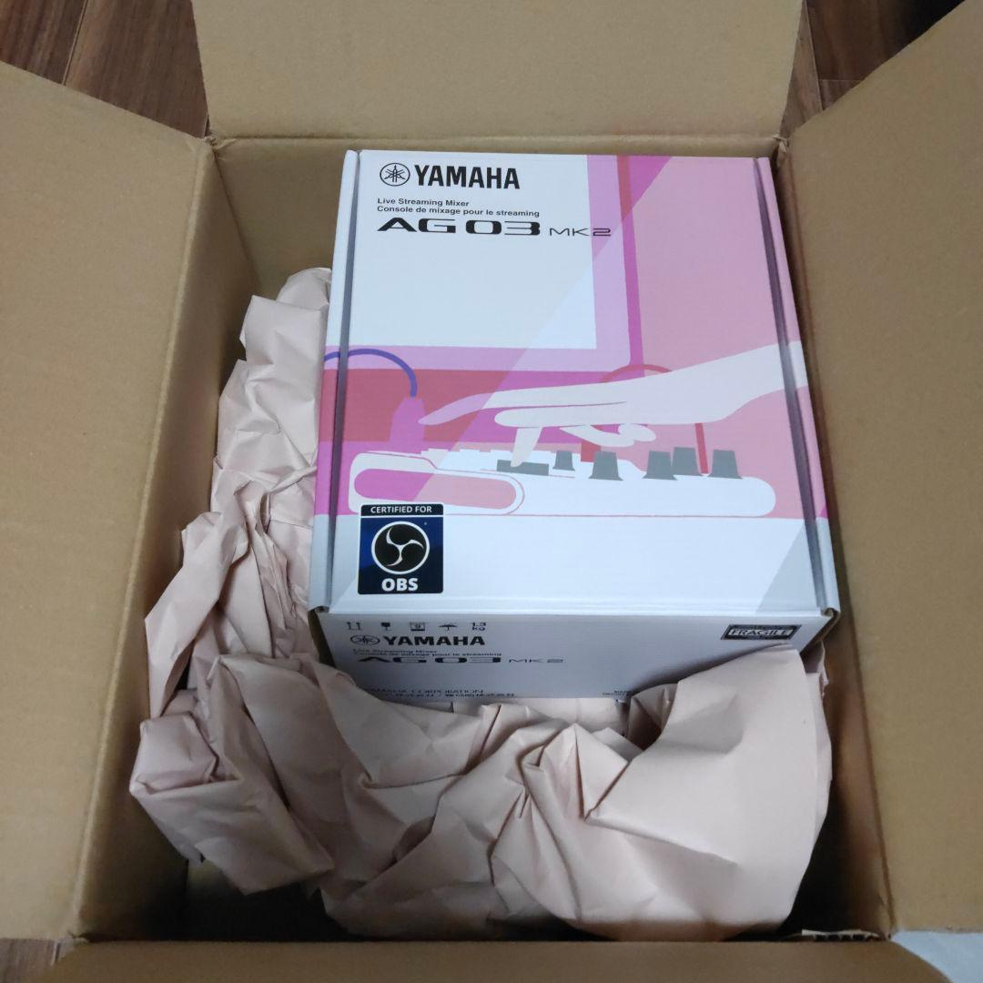 【ほぼ新品】AG03mk2 YAMAHA