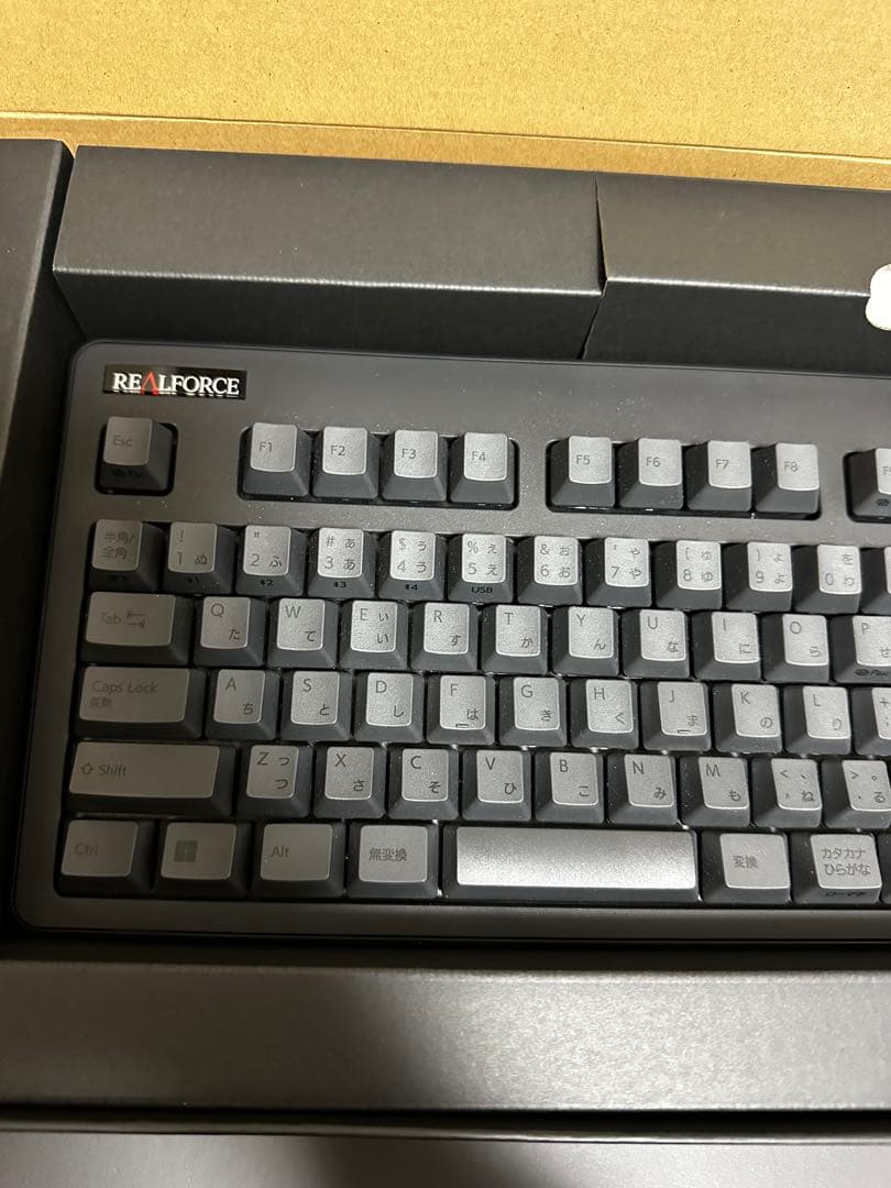 REALFORCE R3 キーボード ハイブリッドテンキーレス 45g英語配列