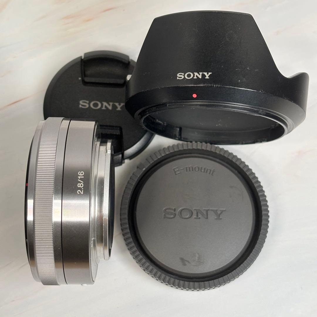 【美品】SONY E 16mm F2.8 レンズ 19721126 ggl
