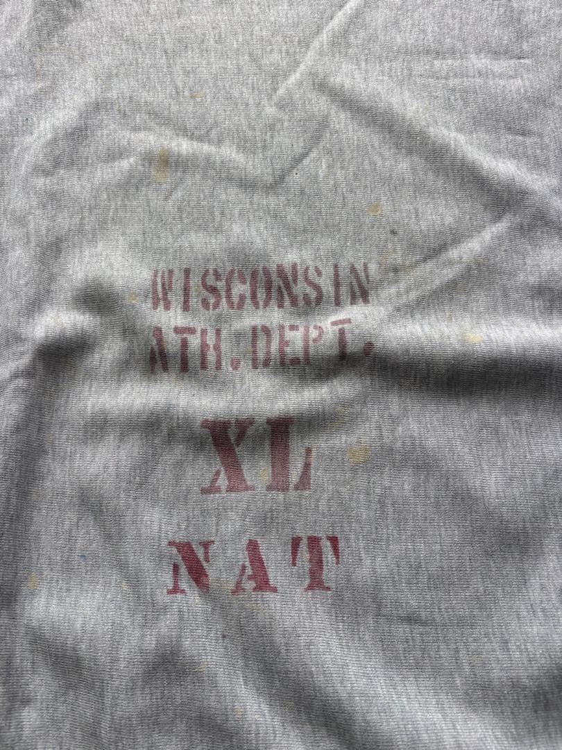 80s チャンピオン スウェット前期 ステンシル ビンテージ 襤褸