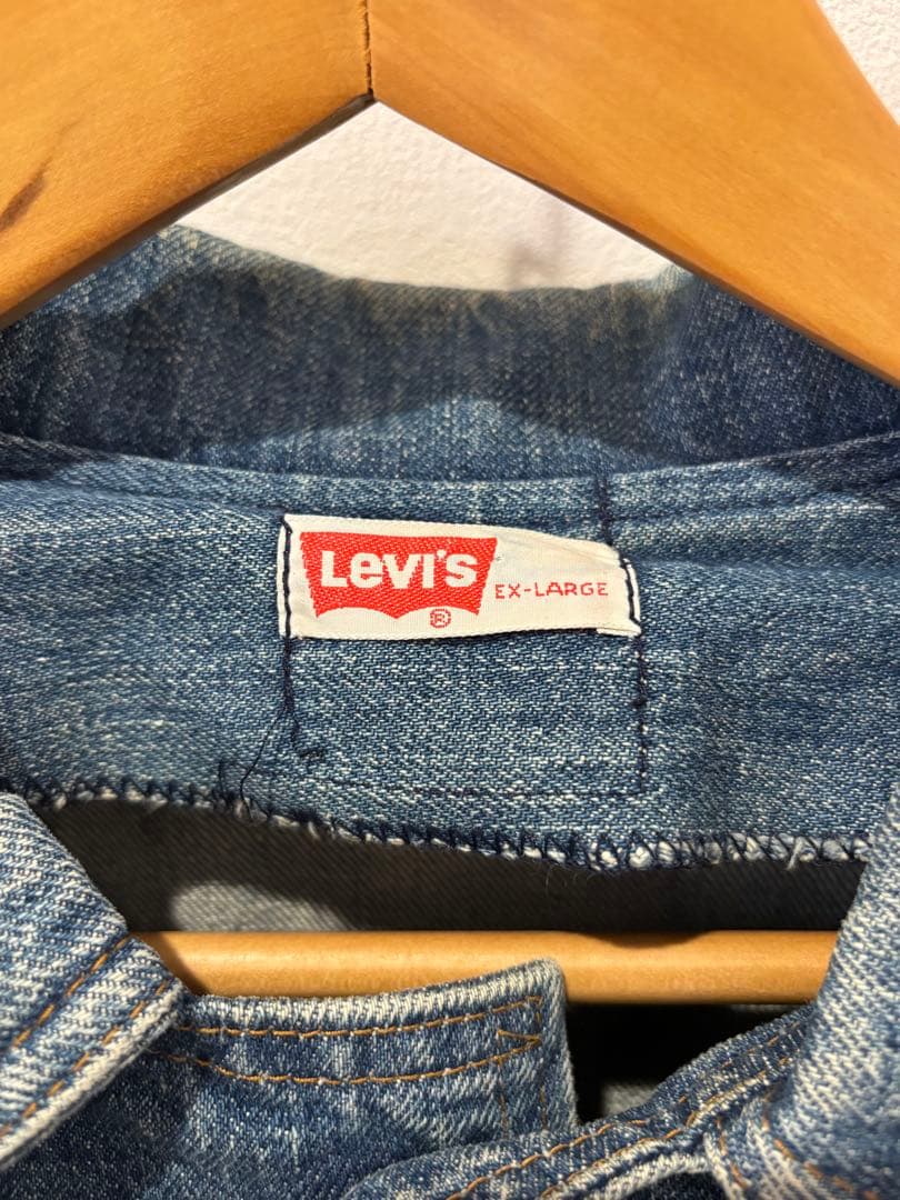 70s Levi's デニム　ブッシュジャケット USA製 リーバイス 古着