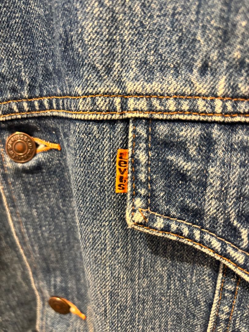 70s Levi's デニム　ブッシュジャケット USA製 リーバイス 古着