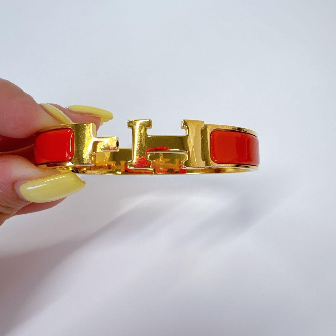 美品！！【HERMES】バングル クリッククラック ブレスレット