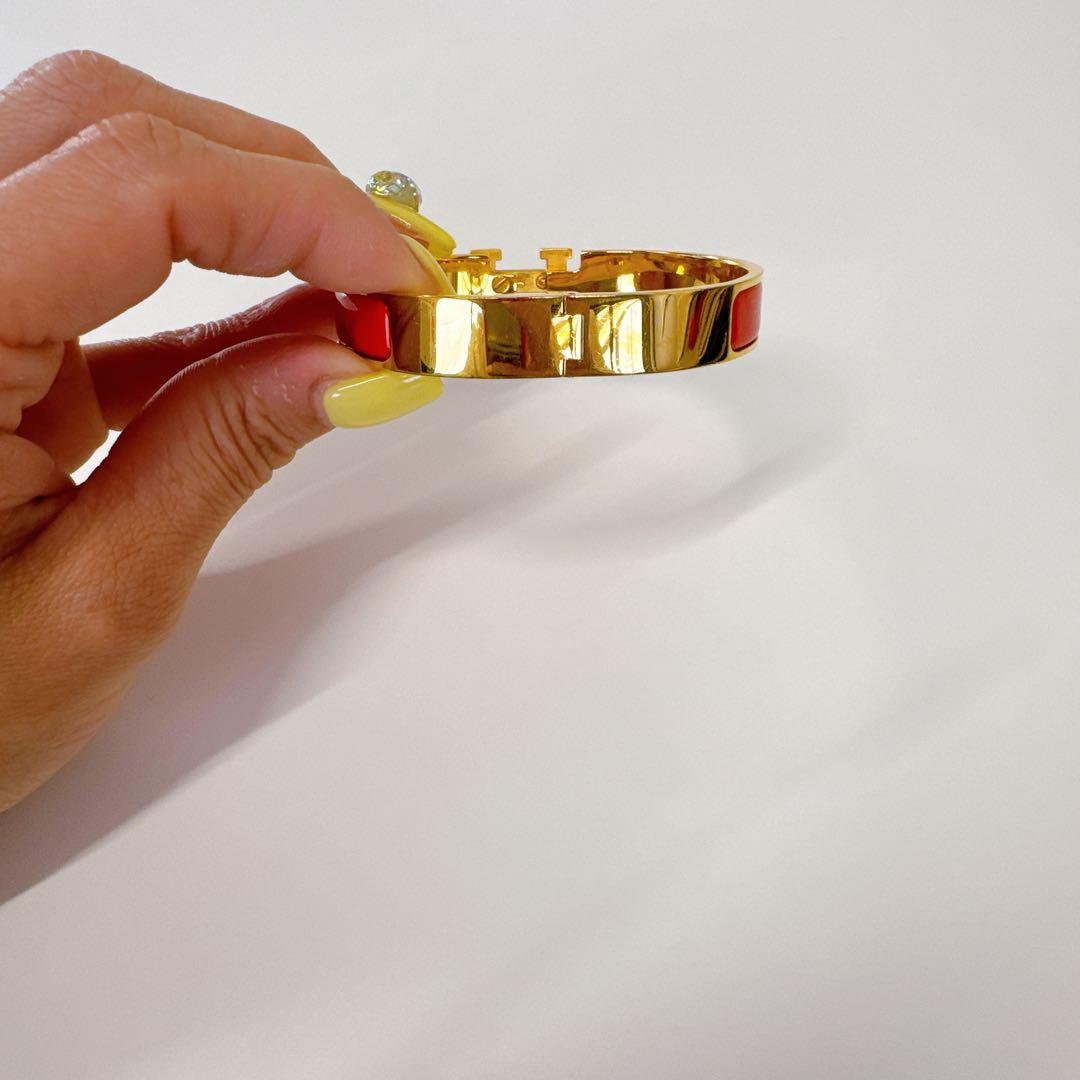 美品！！【HERMES】バングル クリッククラック ブレスレット