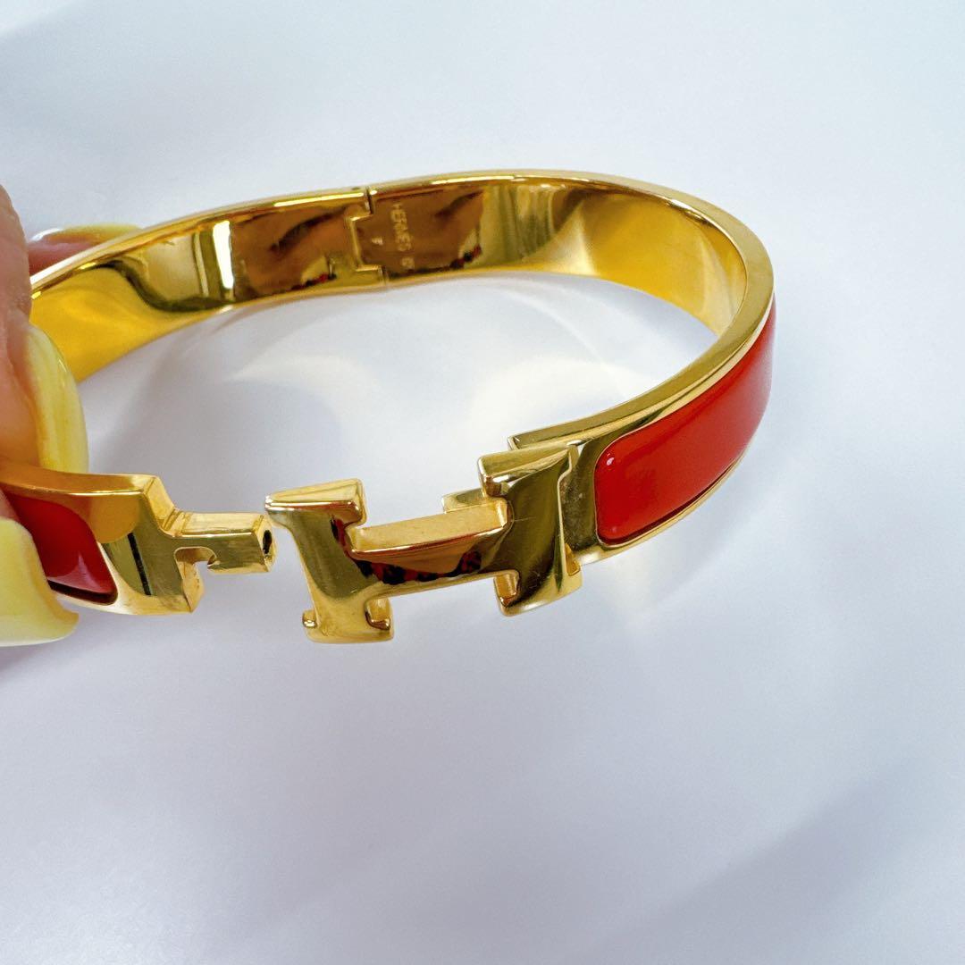 美品！！【HERMES】バングル クリッククラック ブレスレット
