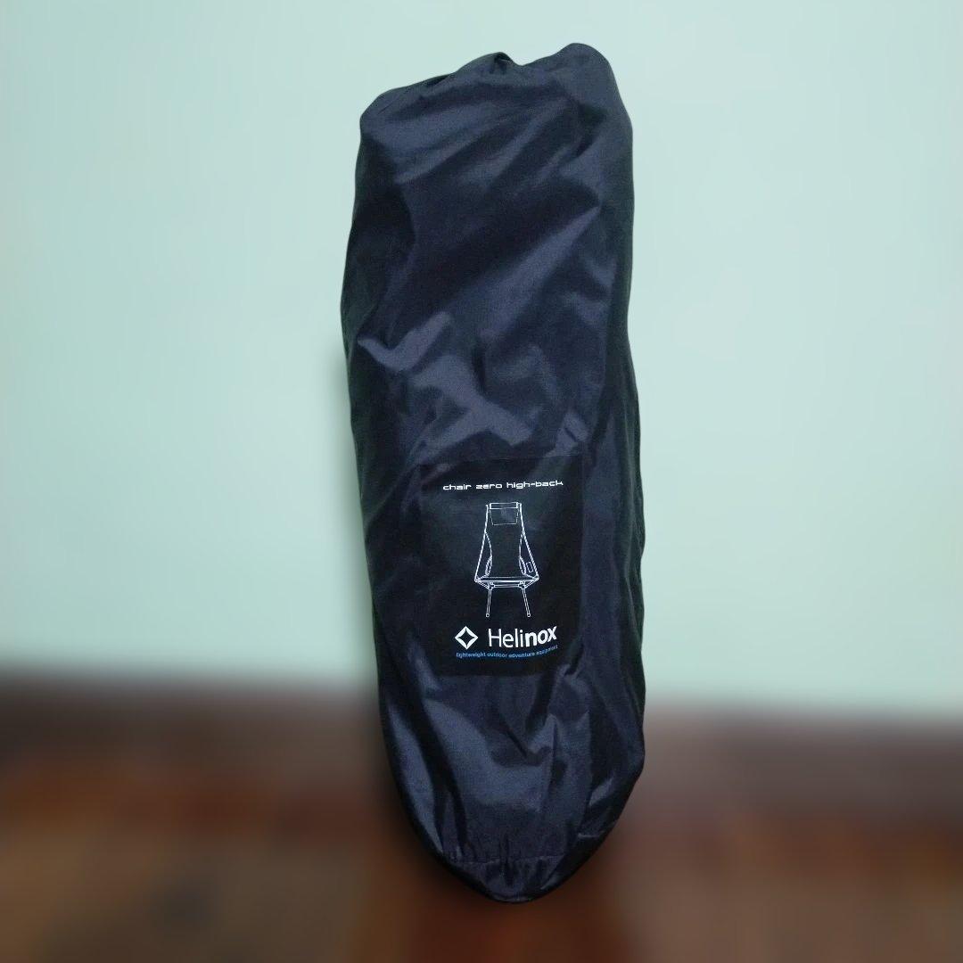 Helinox チェアゼロ ハイバック Black