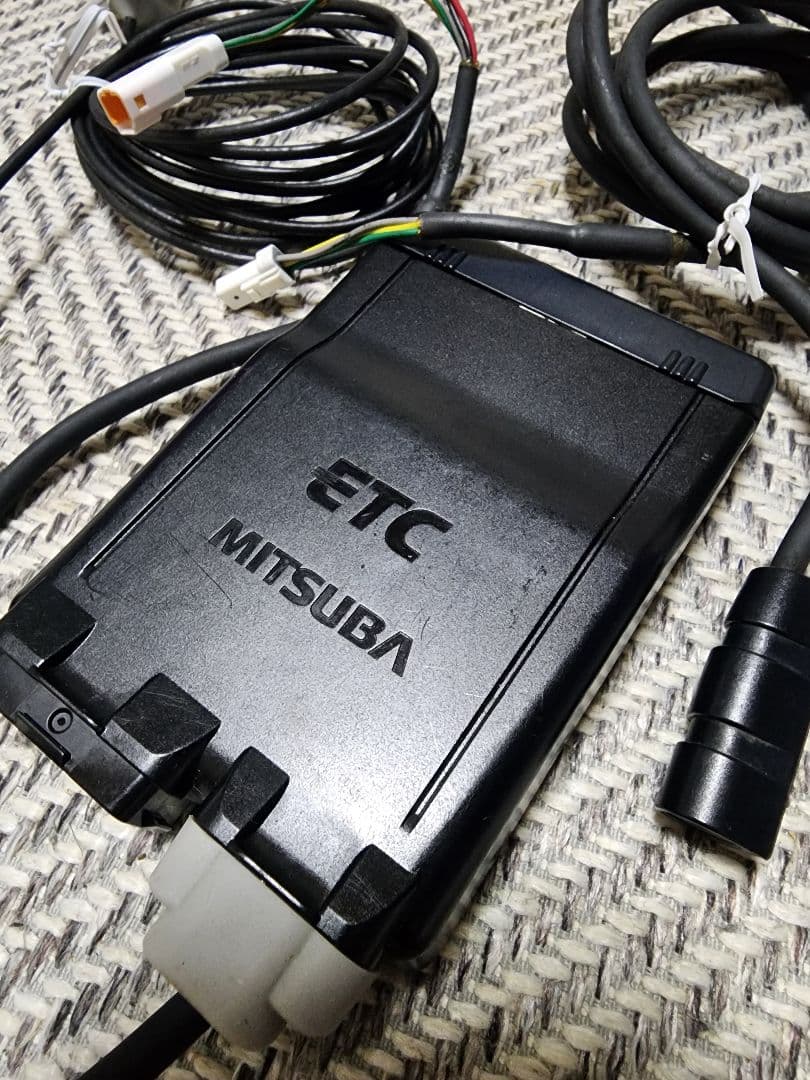 バイク用 ミツバETC アンテナ別体式 セットアップ済 MSC-BE-51