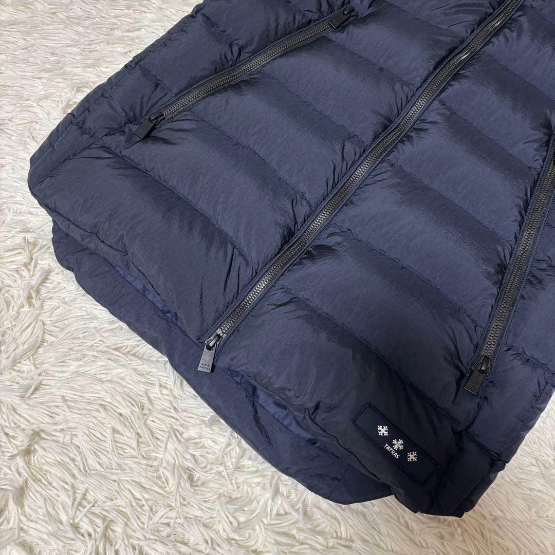 極美品 TATRAS タトラス CURONE 現行タグ ダウンベスト ネイビー