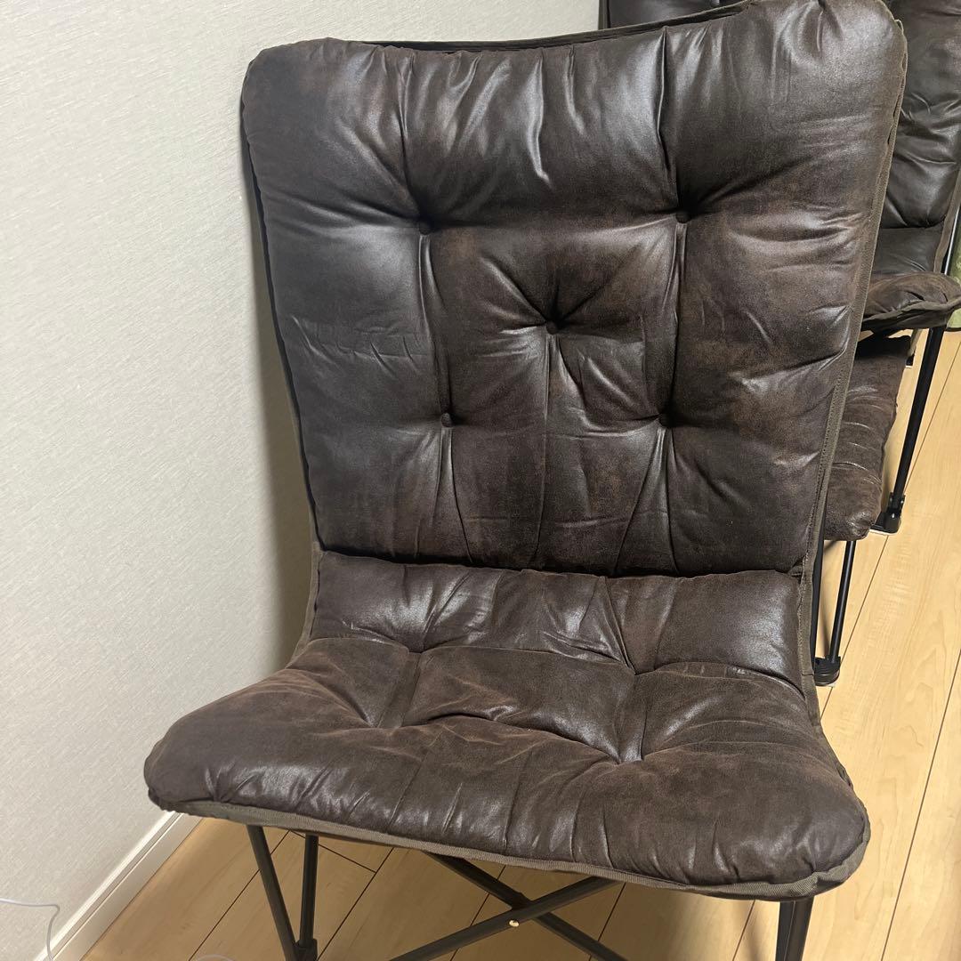 美品⭐︎ニトリ　バタフライチェア2脚&スツール